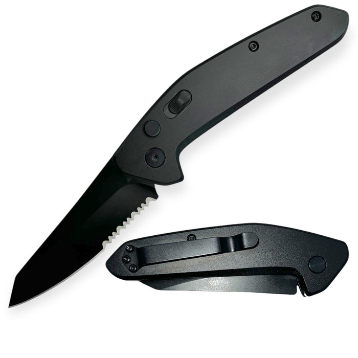 7.5" Fully Automatic Pocket Knife with Safety Lock