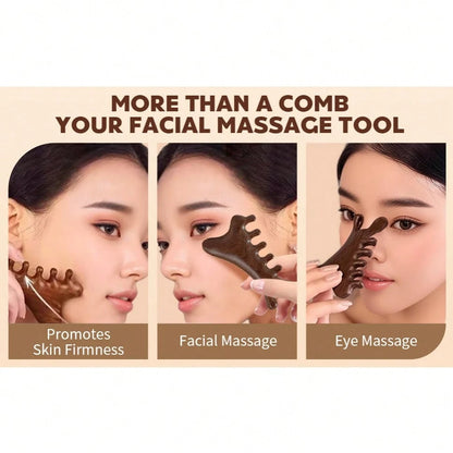 7Pcs Massage Set, Full Body Massage Kit, Full Body Relaxation Set, Face Massager, Nose Massager, Scalp Massager, Hand Massager, Back Massager, Leg Massager, Cupping Cups, Gua Sha Board, Foot Massager
