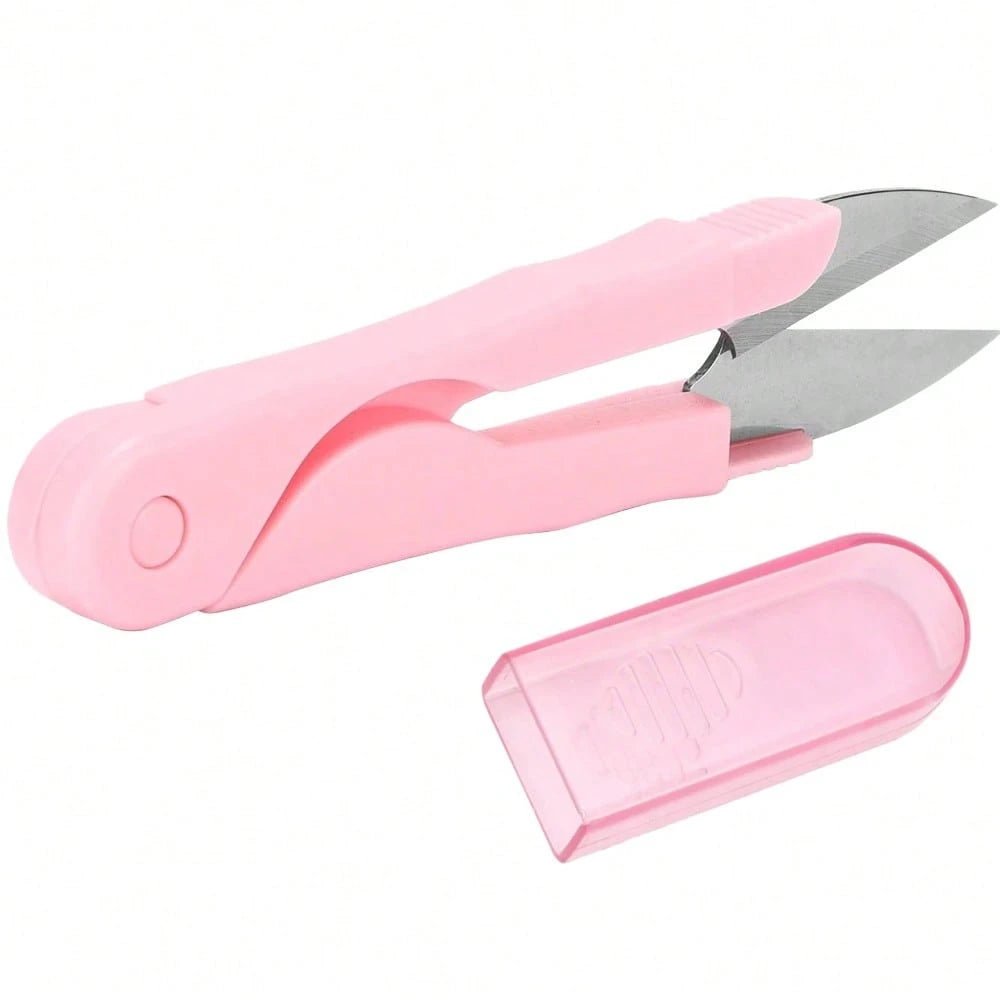 7pcs Pink Sewing Tool Kit- Includes Seam Ripper, Thread Scissors, Soft Ruler, Portable Sewing Kit, Suitable For Beginners, DIY And Clothing Repair