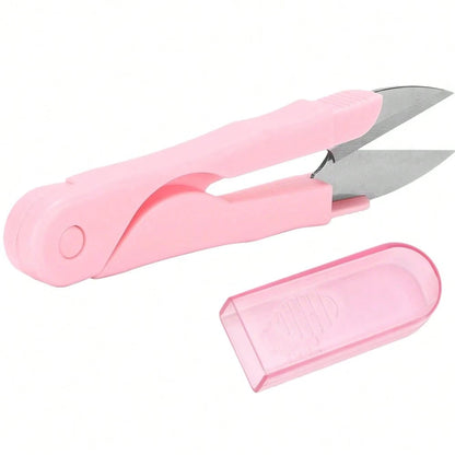 7pcs Pink Sewing Tool Kit- Includes Seam Ripper, Thread Scissors, Soft Ruler, Portable Sewing Kit, Suitable For Beginners, DIY And Clothing Repair