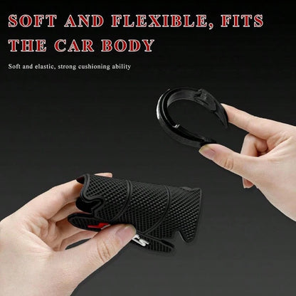 8 PCS Car Door Handle Protector, Waterproof Sports Auto Handle Protectors Bowl Stickers, Anti-Scratch Adhesive Car Door Cup Protective Stickers Fit Most Vehicles
