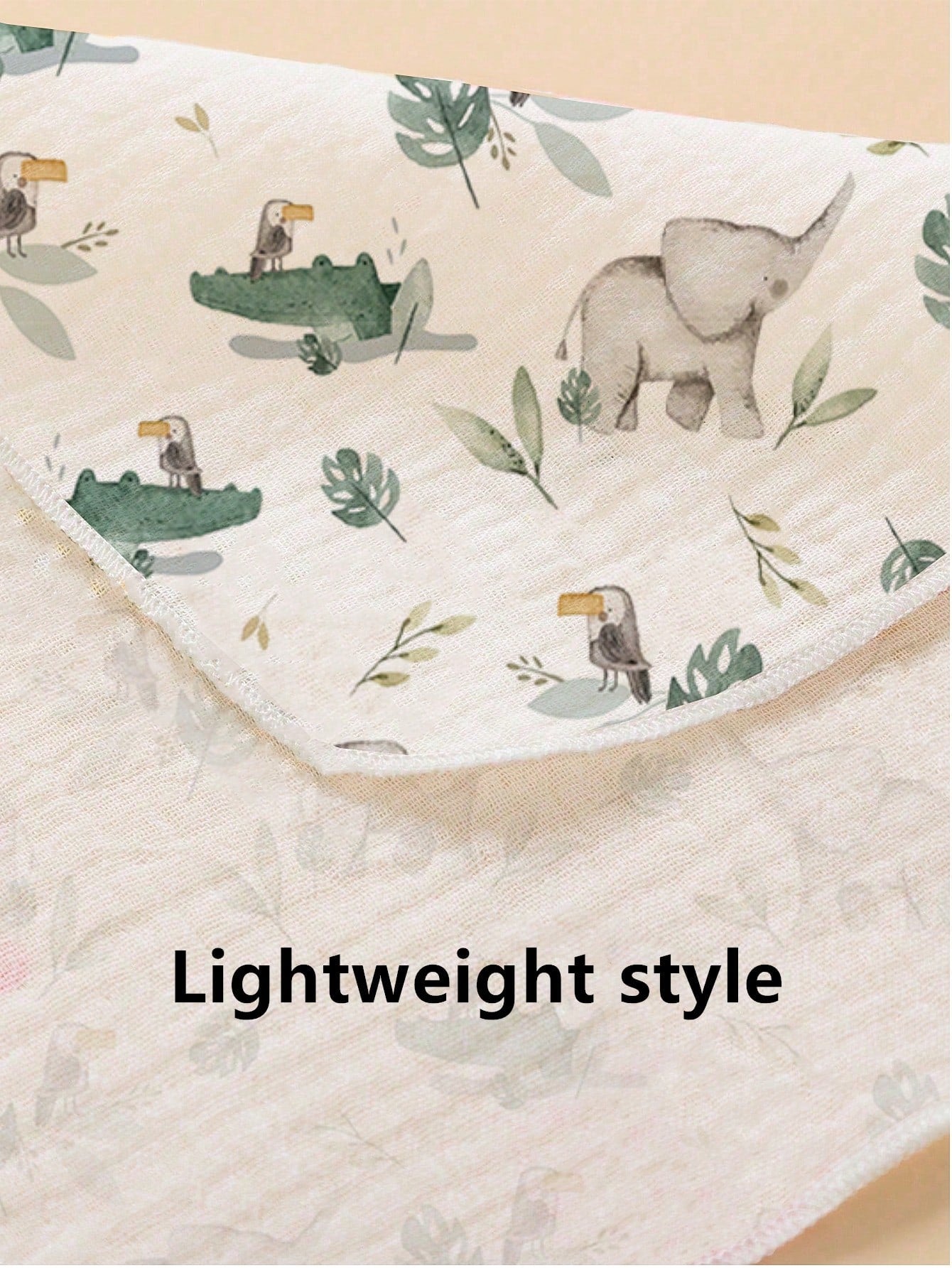 8pcs Lightweight Breathable Single-Layer Baby Bibs, Feeding Wipes, Multi-Purpose Cloths, Suitable For All Seasons
