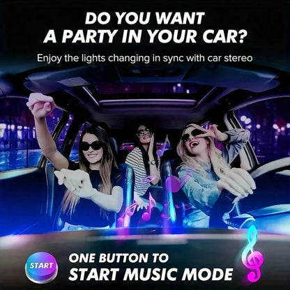90cm*120cm Car Chassis Lighting Decorative Atmosphere Light, Remote Control APP Dual Control Mode, Adjustable Brightness And Color, Adjustable Jumping And Flashing Speed, Custom Color Jumping, DC12V