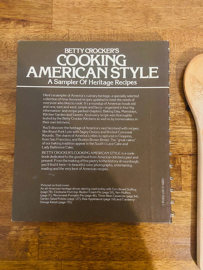 Vintage Betty Crocker Cooking American Style Cookbook - Deer Creek Mercantile