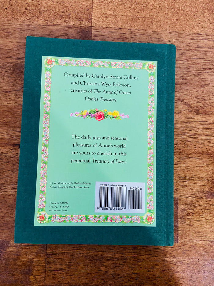 Vintage Anne Of Green Gables Treasury Of Days, 1994 - Deer Creek Mercantile