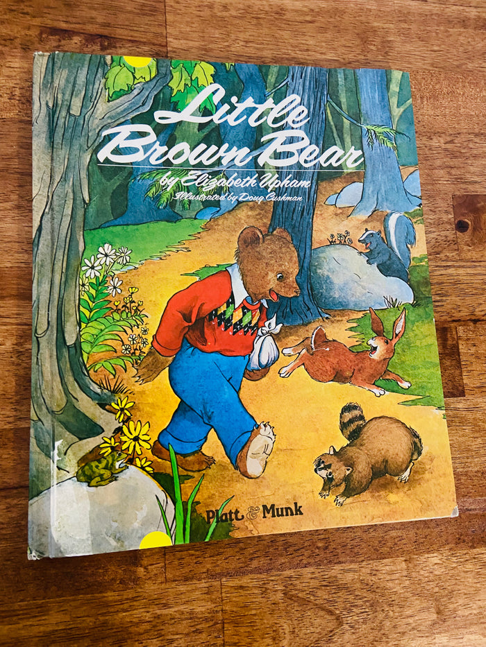 Vintage Little Brown Bear By Elizabeth Uphmam, 1979 Book - Deer Creek Mercantile
