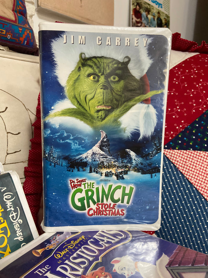 Vintage VHS, How The Grinch Stole Christmas Dr. Seuss - Deer Creek Mercantile
