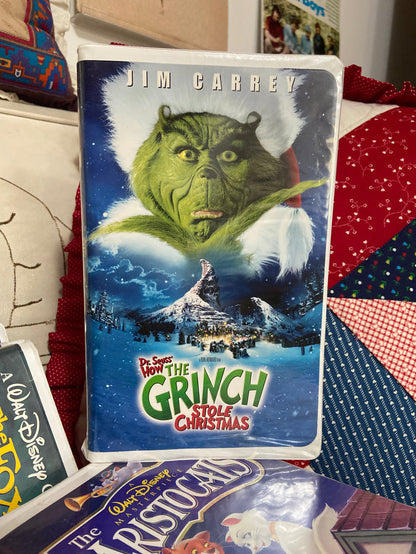 Vintage VHS, How The Grinch Stole Christmas Dr. Seuss - Deer Creek Mercantile