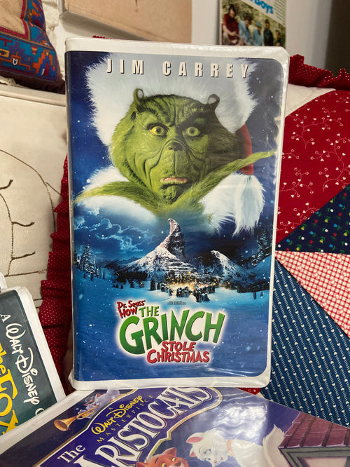 Vintage VHS, How The Grinch Stole Christmas Dr. Seuss - Deer Creek Mercantile