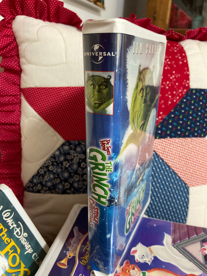Vintage VHS, How The Grinch Stole Christmas Dr. Seuss - Deer Creek Mercantile