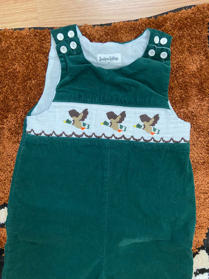 Vintage Duck Romper, Jumpsuit, Toddler Size 3T - Deer Creek Mercantile