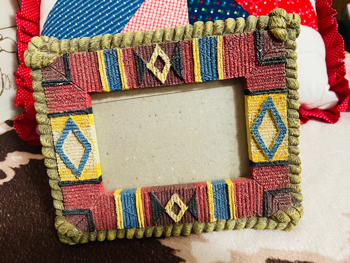 Vintage Southwest Western Picture Frame - Deer Creek Mercantile