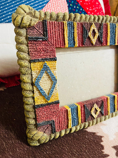 Vintage Southwest Western Picture Frame - Deer Creek Mercantile