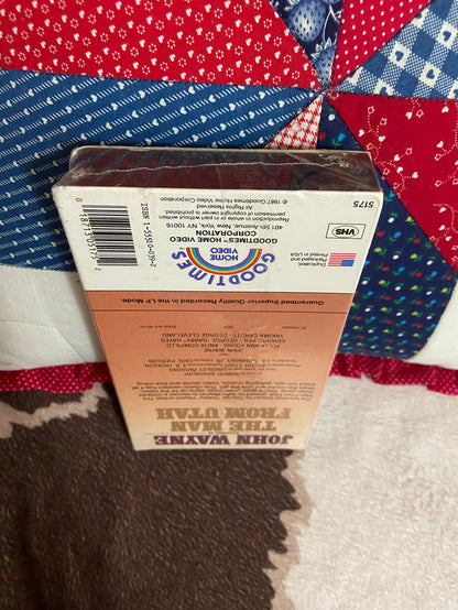 Vintage John Wayne The Man From Utah Sealed VHS - Deer Creek Mercantile