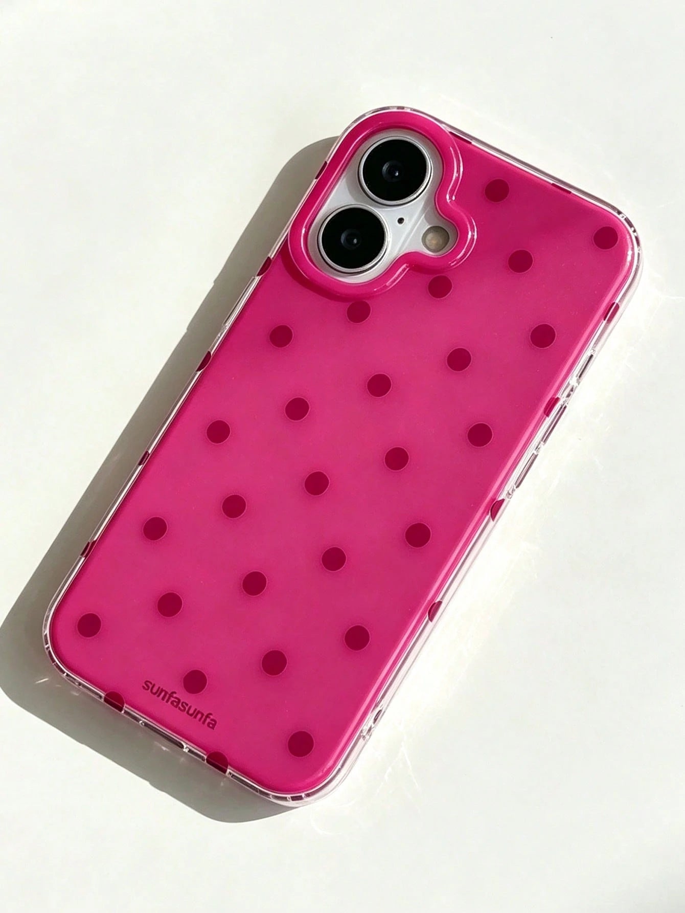 A Fashionable Phone Case, Minimalist And Cute Design, Black And White Polka Dot Pattern, Suitable For IPhone 11 To 17 Series, Including Pro Max Versions.