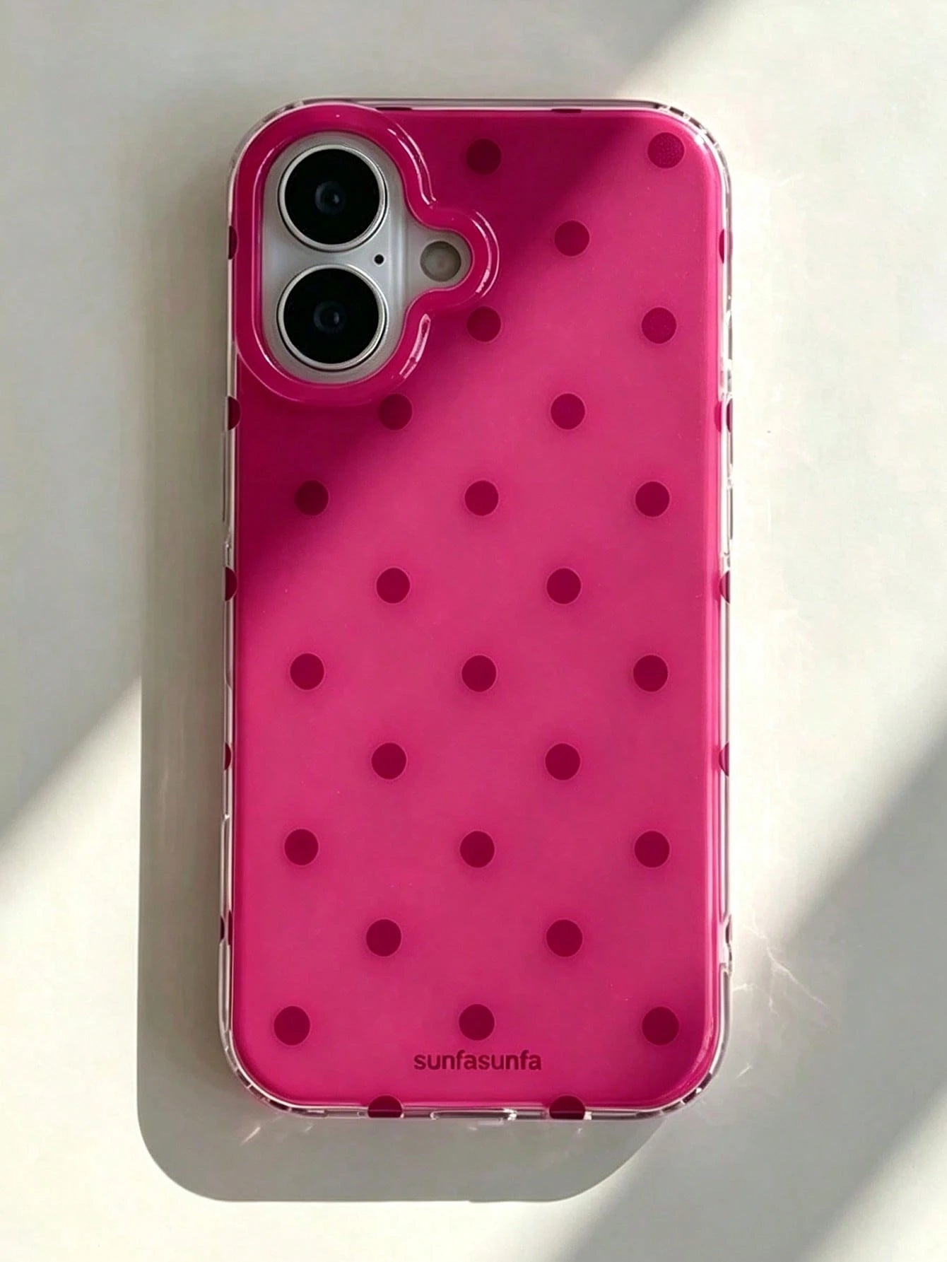 A Fashionable Phone Case, Minimalist And Cute Design, Black And White Polka Dot Pattern, Suitable For IPhone 11 To 17 Series, Including Pro Max Versions.