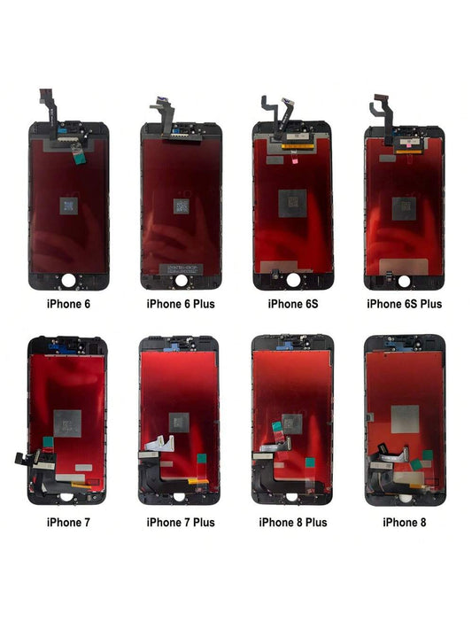 AAA Grade INCELL LCD Display Screen, Compatible With IPhone 6/6s/6 Plus/6S Plus/7/7 Plus/8/8 Plus; LCD Touch Screen Replacement Assembly, Compatible With IPhone X/XS/XS Max/11/11 Pro/11 Pro Max/12/12