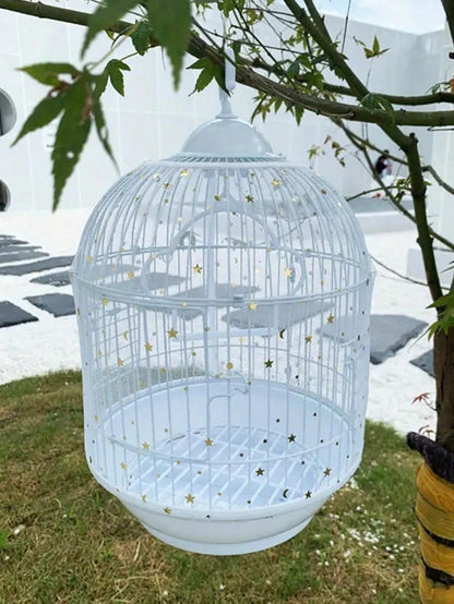 Adjustable Birdcage Polyester Mesh Cover, Dust-Proof Net Cover For Parrot Birdcage, Suitable For Small/Medium/Large Birdcage