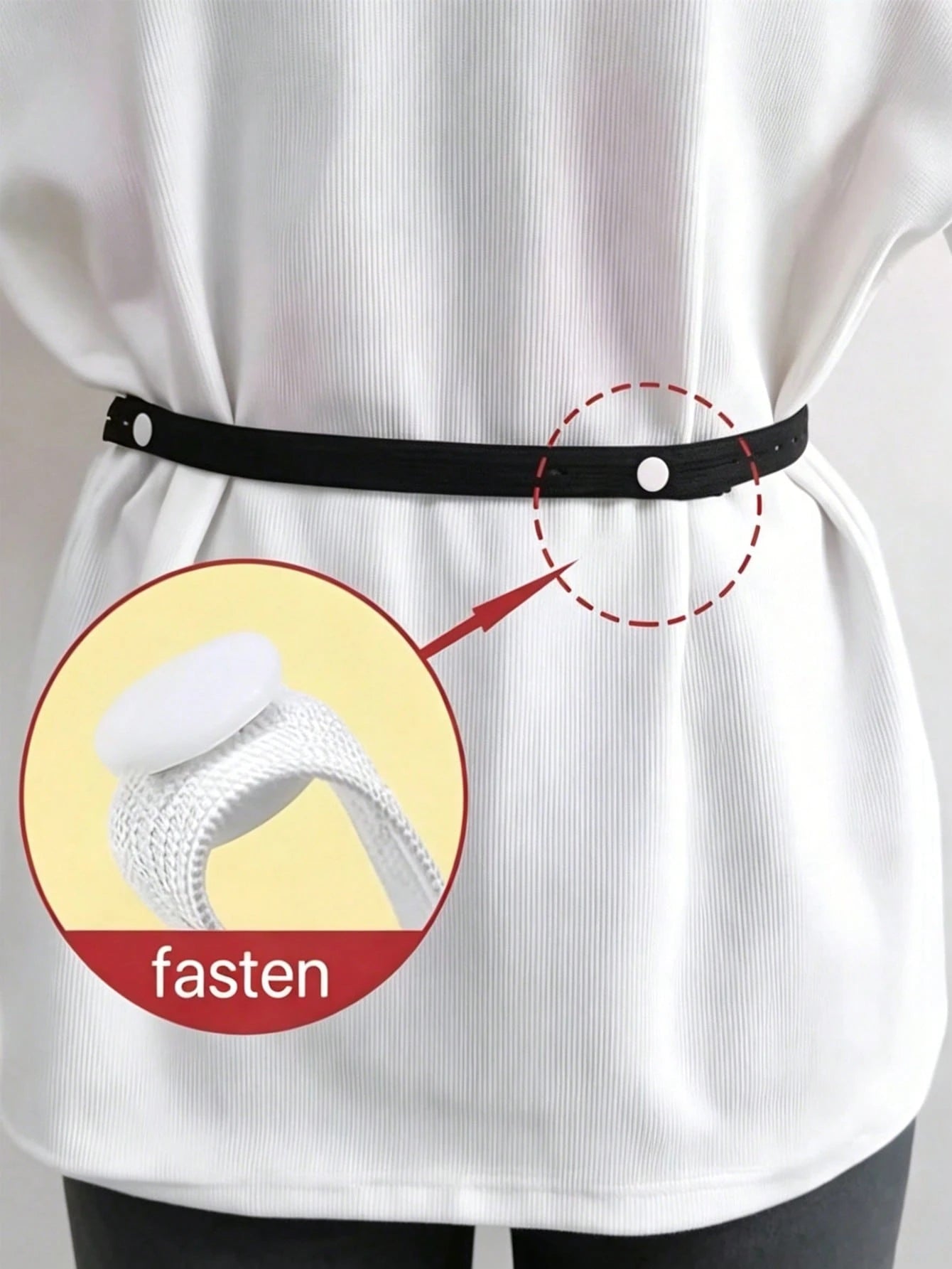 Adjustable Hem And Waist Cincher Tool Set, Suitable For T-Shirts, Knits, Dresses, Hoodies- No-Sew Invisible Hem Shortener And Waist Cincher For Pants, Shirts, Blouses