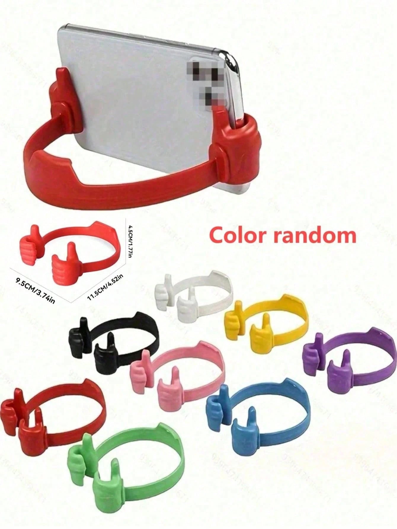 Adjustable Waterproof ABS Material Phone Stand, Suitable For Watching Videos And Live Streams. Simple Support, Great Gift Choice.
