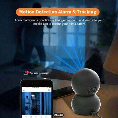 Alaga 2K Baby Monitor Camera- Radiation Free Design, Secure Local Storage, Motion Detection, Two-Way Audio, Night Vision, 360 ° Panoramic Coverage