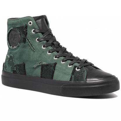 Rotating image showing different angles of the All-American High-Top in Deep Green