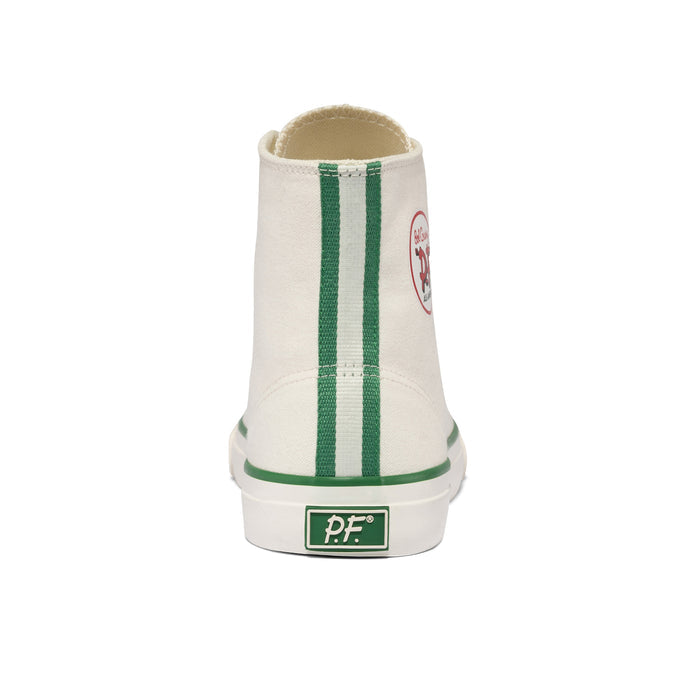 All-American Bob Cousy High-Top Off-White/Green