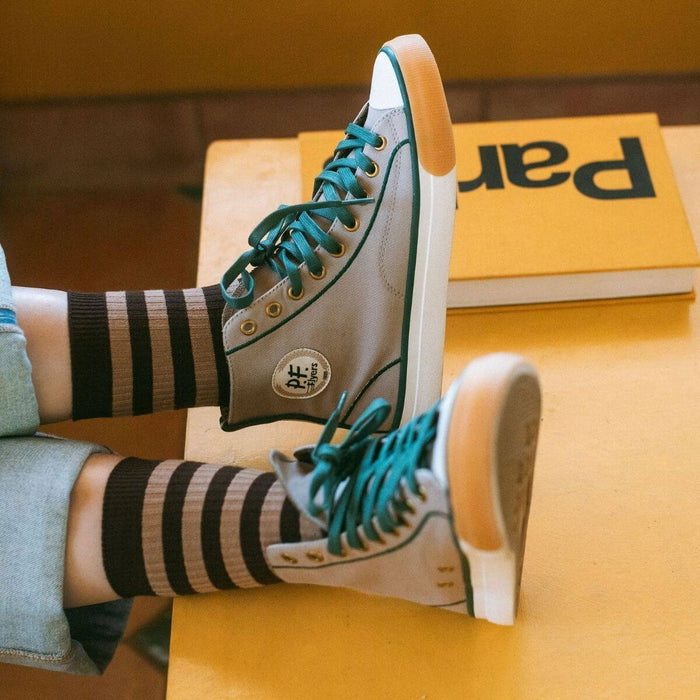 All-American Clubhouse High-Top Gray/Green