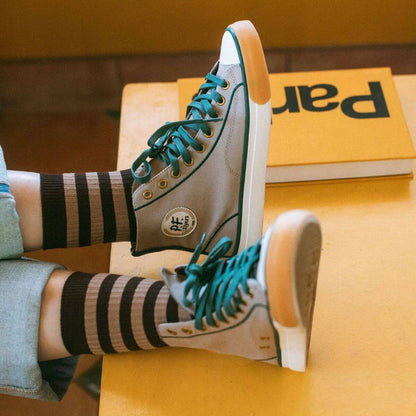 All-American Clubhouse High-Top Gray/Green