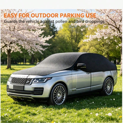All-Weather Car Windshield & Half-Body Cover| Ultimate Protection Against Snow, Ice, Frost, And UV Rays