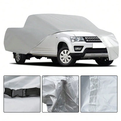 All Weather Heavy Duty Outdoor Pickup Truck Cover Sun Rain Replacemenet For Universal Pickup Truck Up To 210 L X 70 W X 65 H