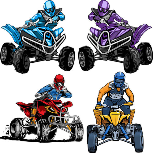 ATV Half Sheet Misc. (Must Purchase 2 Half sheets - You Can Mix & Match)