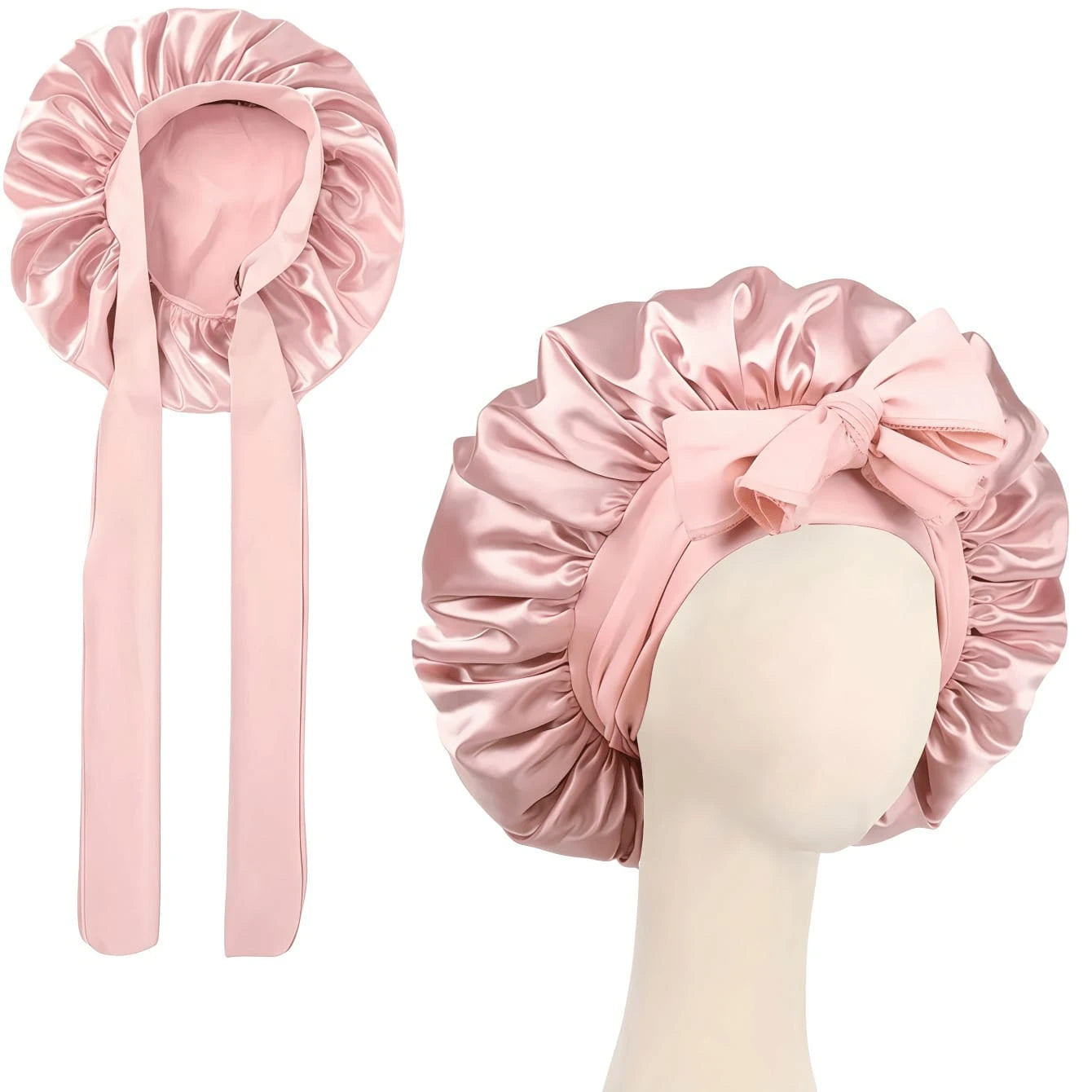 B-Pink Without Long Strap Hair Cap