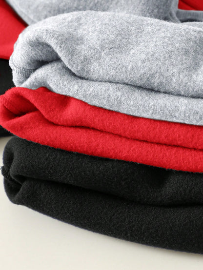 Baby Boy Clothes Baby Boy Fall And Winter Clothes Outfit Set, Sweatshirts, 3pcs/Set Thermal Lined Thickened