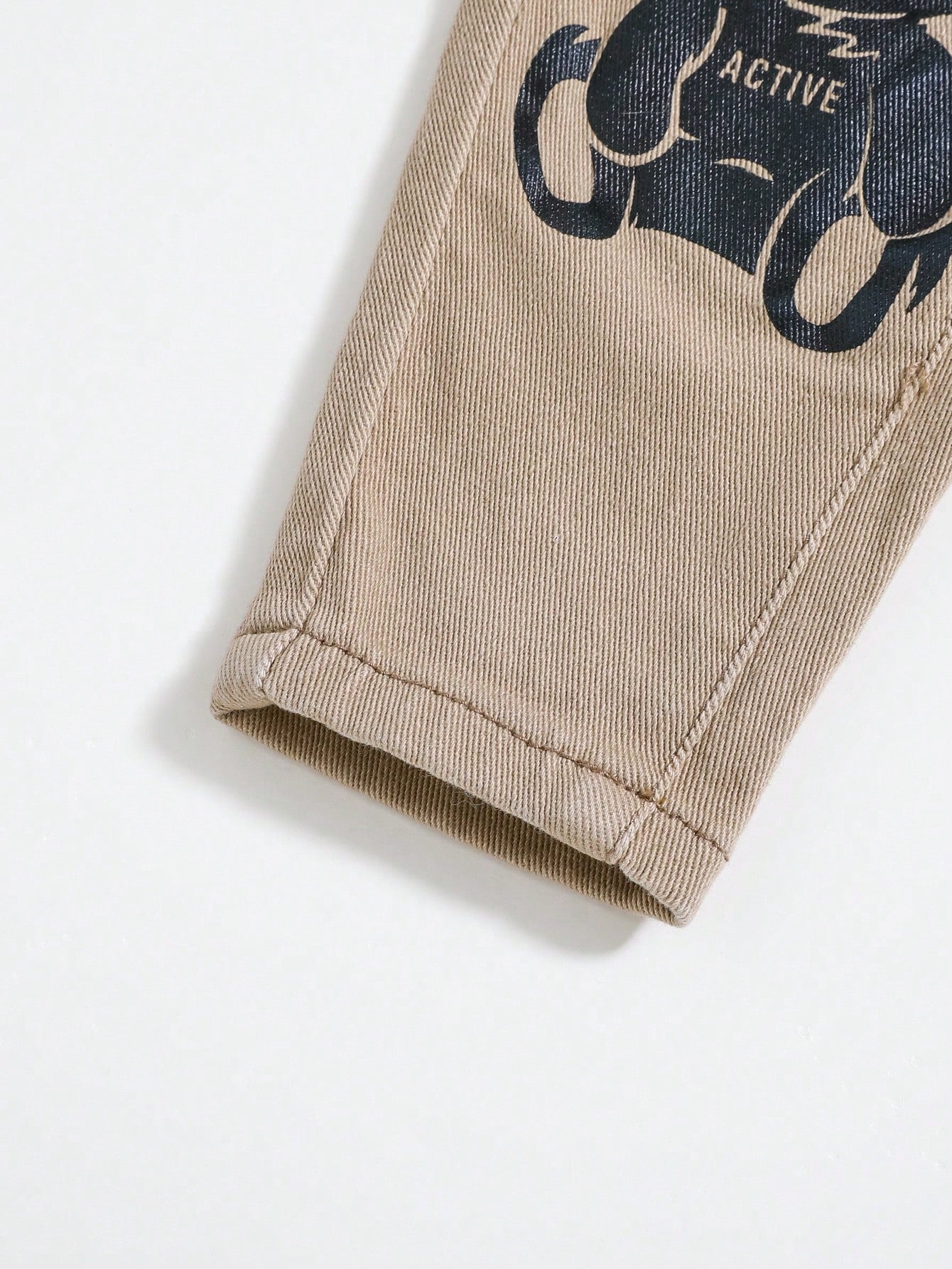Baby Boys' Casual Cute Bear And Letter Pattern High Elasticity Skinny Denim Overalls Jumpsuit,Casual And Versatile For Baby Baby Spring/Summer Clothes Spring Break Outfit Streetwear Outfits