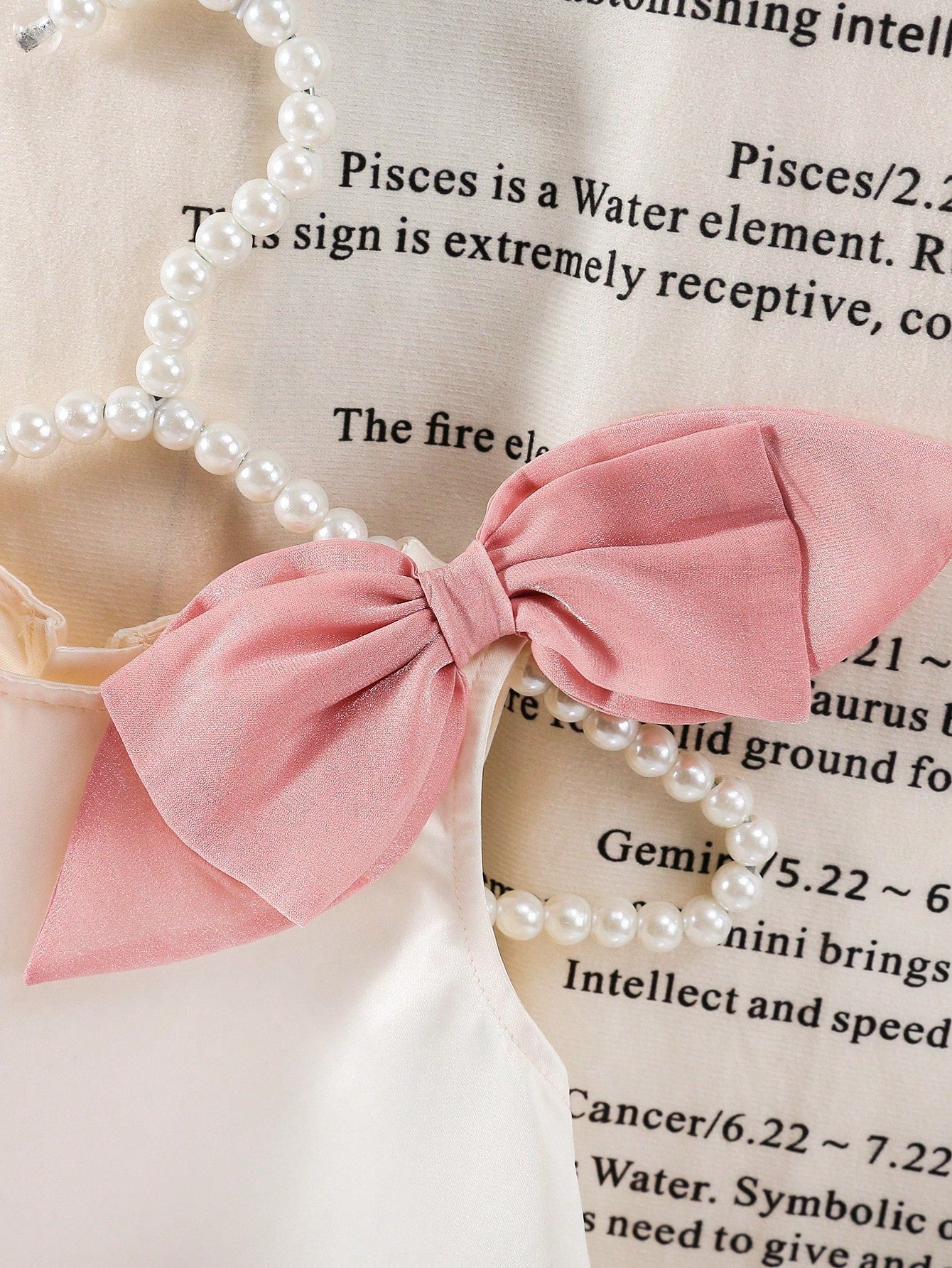 Babygirl Elegant & Cute Color Block Bow Sleeveless Dress