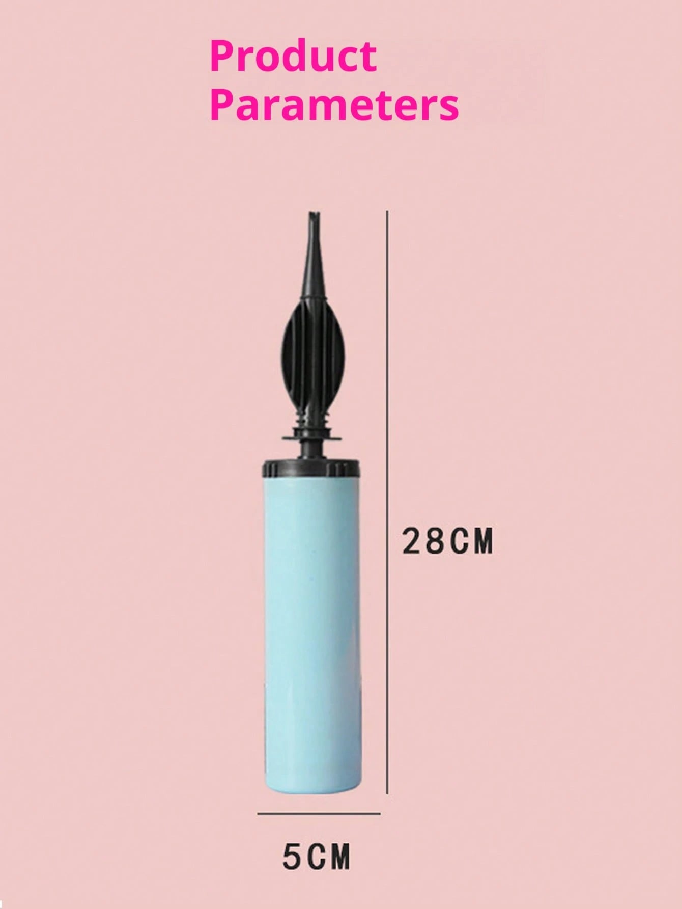 Balloons, Inflatable Birthday Wedding Balloons, Inflating Hand Pump, Balloon Accessories, Manual Inflation Tube