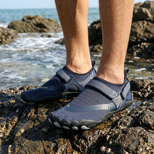 Barefoot Water Shoes Mens Non-Slip Athletic Footwear Hiking Shoes Wide Toe Box Water Shoe For Men