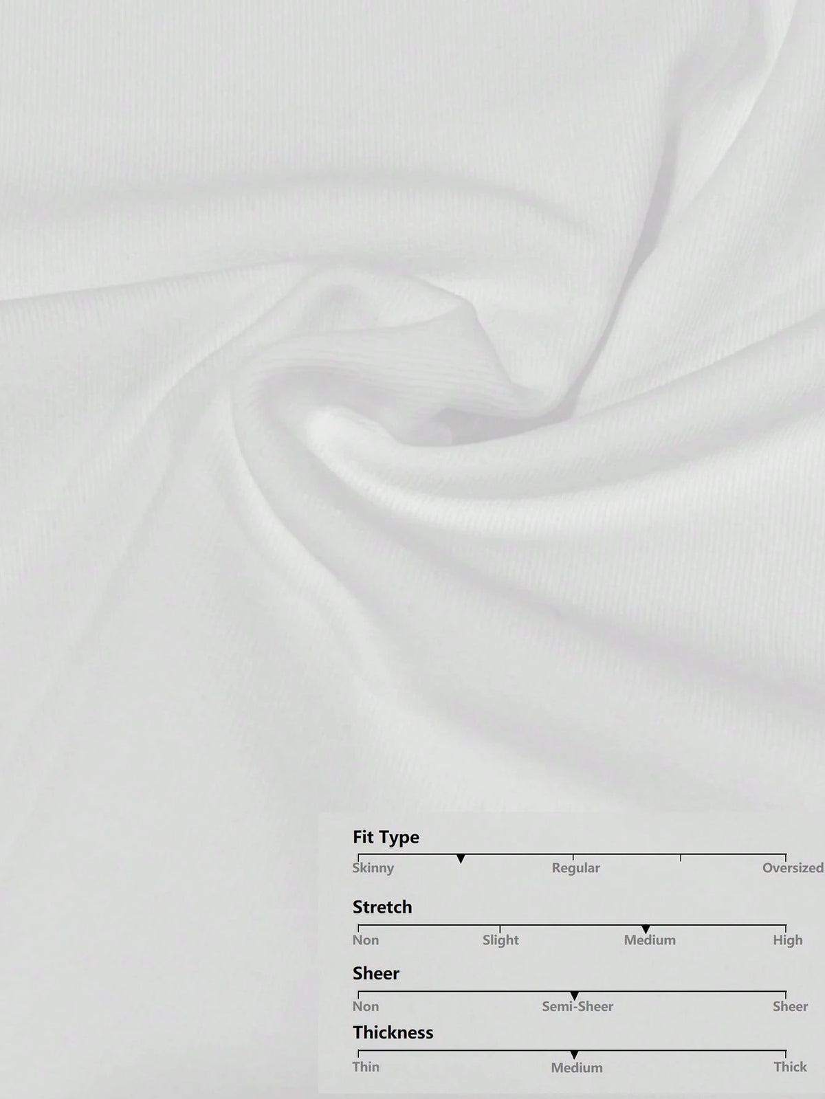 BASICS Solid Form Fitted Tee Summer Tops