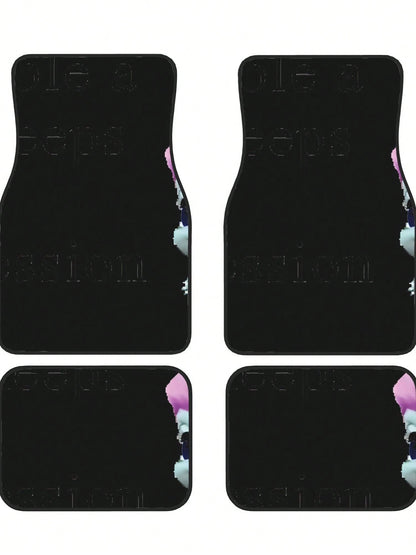 BIbble Meme 4-Piece Custom Printed All-Weather Floor Mats- Universal Fit For Suv, Truck, Van| Easy Clean
