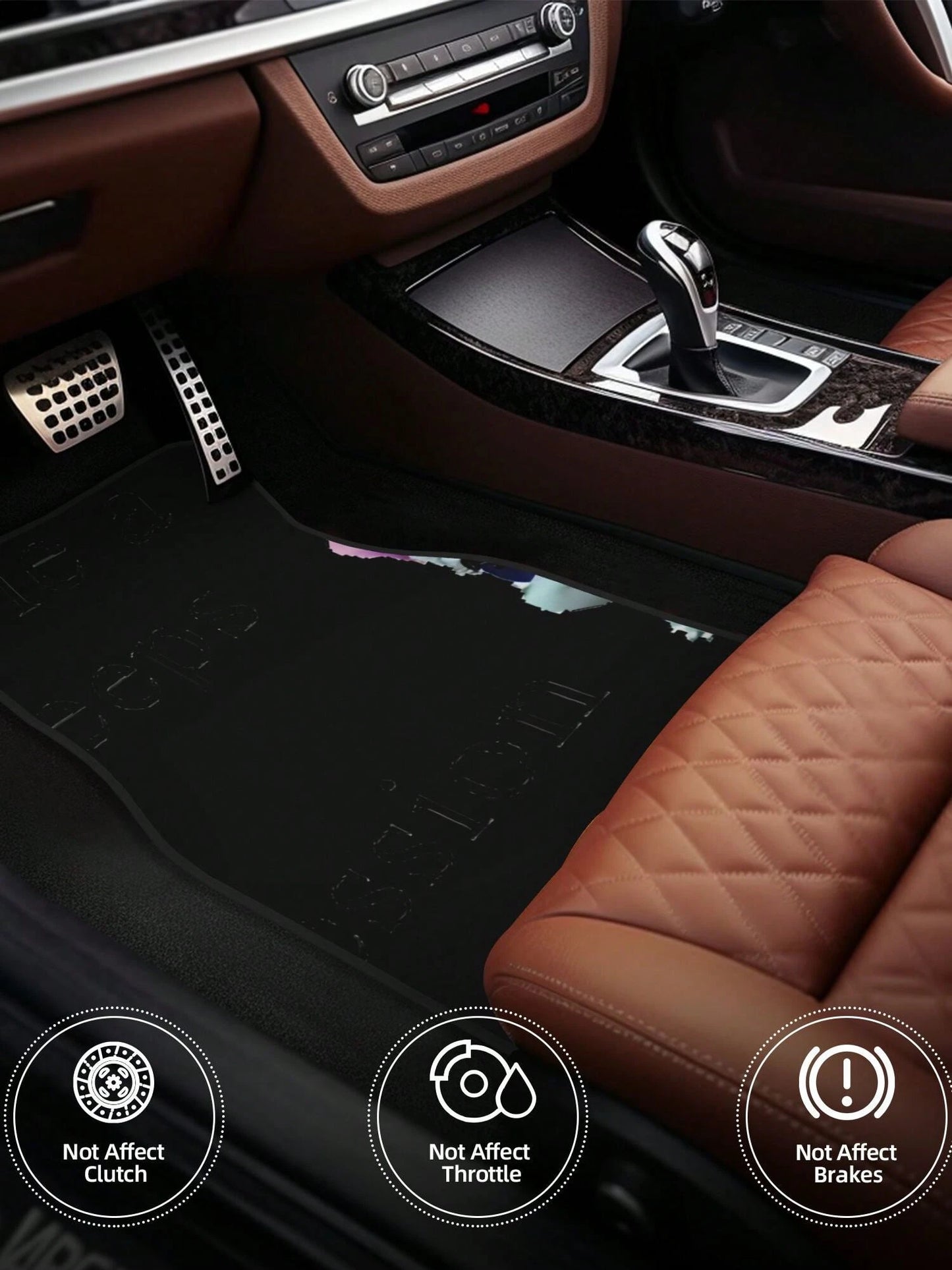 BIbble Meme 4-Piece Custom Printed All-Weather Floor Mats- Universal Fit For Suv, Truck, Van| Easy Clean