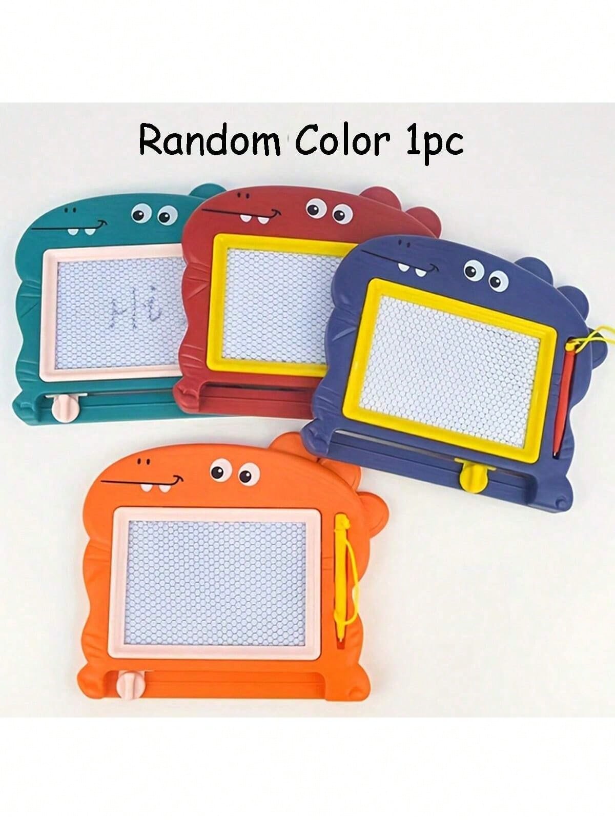 Black & White Magnetic Drawing Board, Cartoon Dinosaur Design, Educational Magnetic Doodle Board, Small Size, Halloween, Holiday Gift