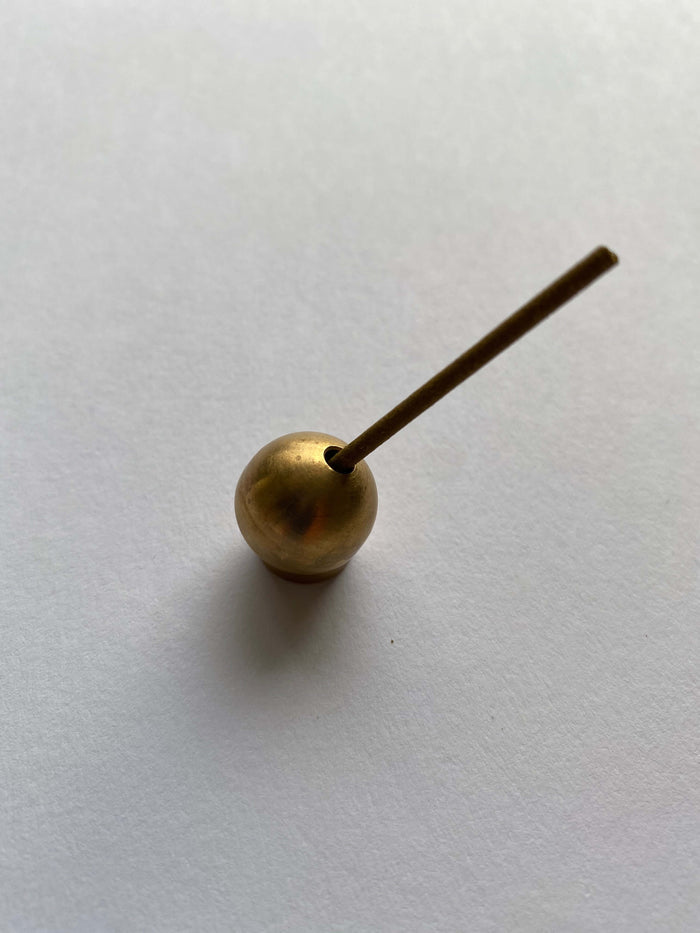 Brass Ball Incense Holder, Two Sizes