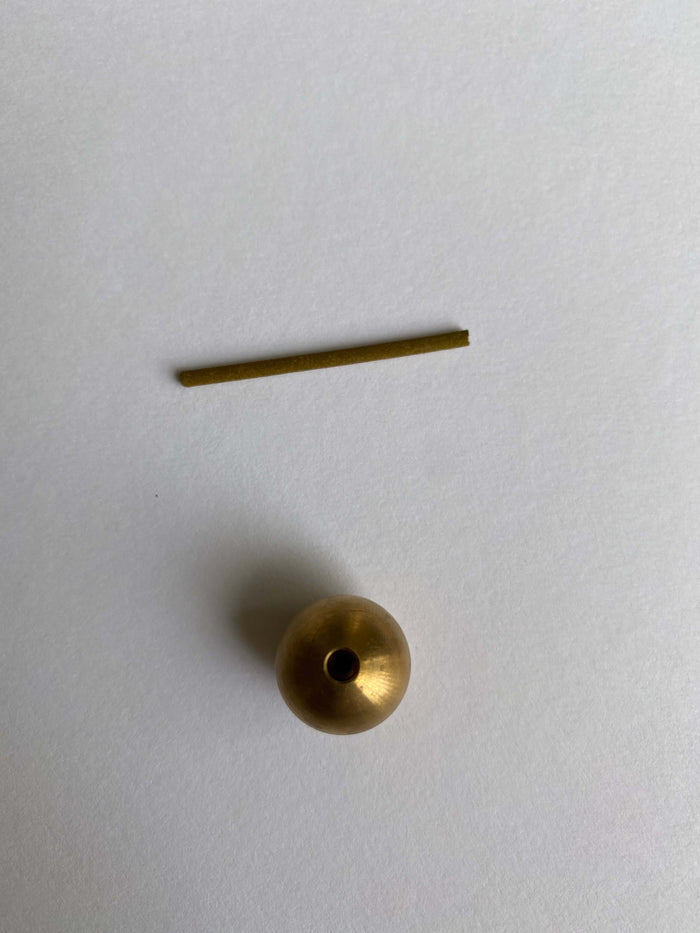 Brass Ball Incense Holder, Two Sizes