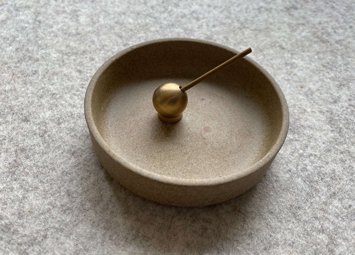Brass Ball Incense Holder, Two Sizes