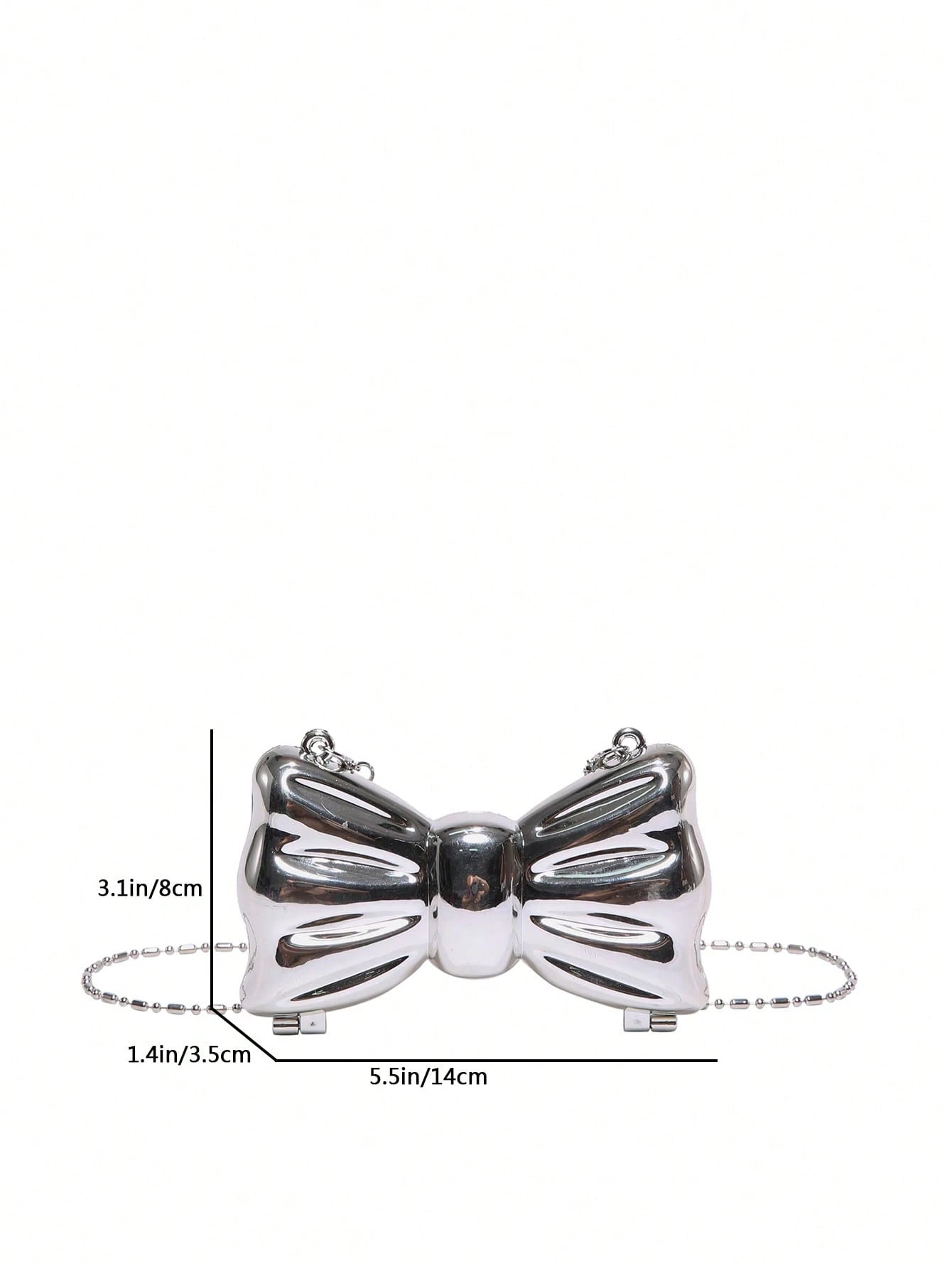 Butterfly Shaped Mini Evening Bag, Women's Stylish Chain Shoulder/Crossbody Bag, Suitable For Party And Date