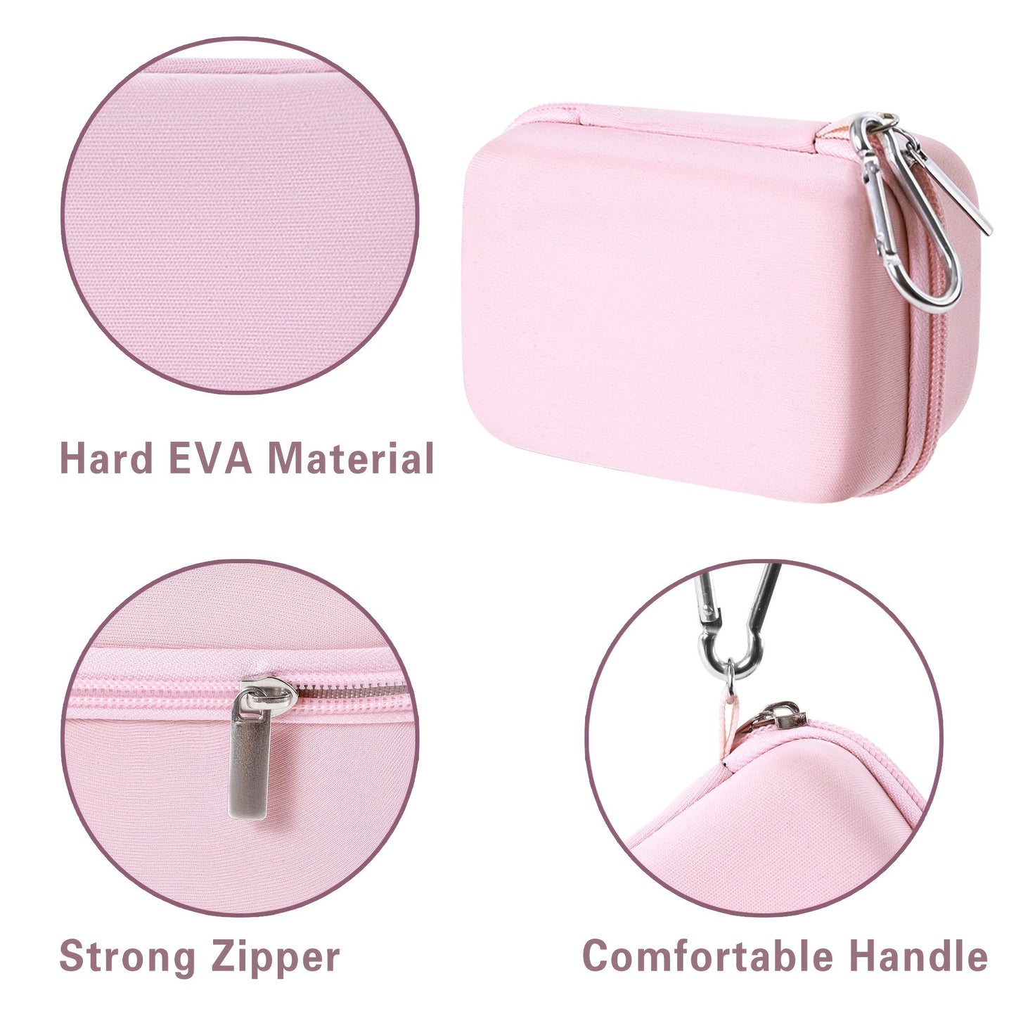 Camera Storage Bag For WPZ2 Camera, EVA Hard Shell Waterproof Shockproof Dustproof Protective Travel Storage Box, Suitable For Outdoor Use