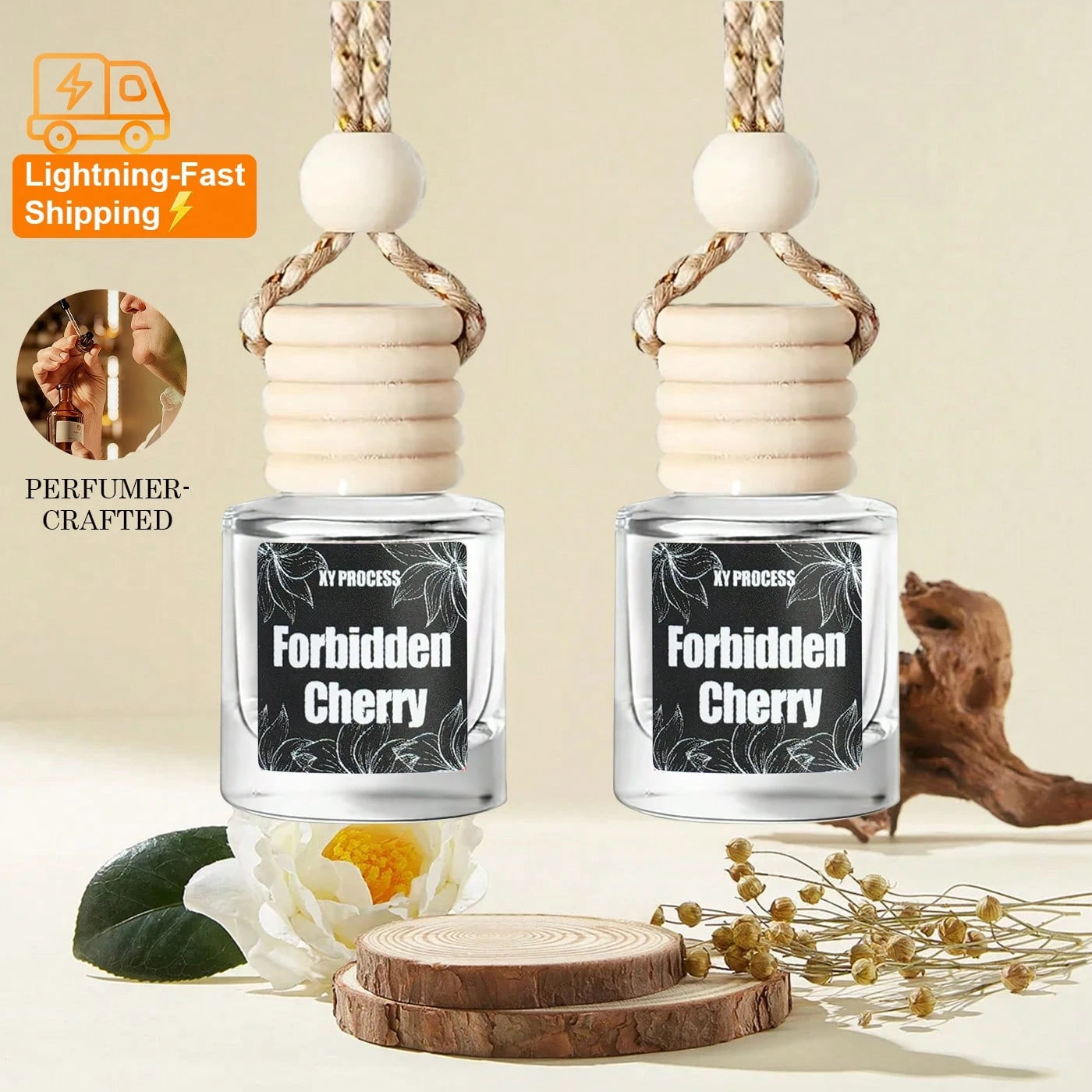 Car Accessories, 2-Bottle And 4-Bottle Car Pendants, Air Fresheners, Perfumes, Essential Oils, Aromatherapy, Car Air Freshener Diffusers, Birthday Gifts, Gifts For Car Lovers Vanilla Pumpkin Car Lover