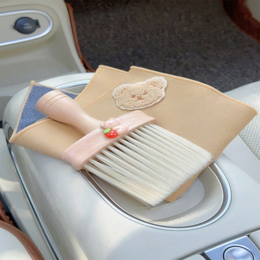 Car Cleaning Brush Detail Air Vent Seat Gap Brush Cleaning Dust Removal Tool Interior Accessories