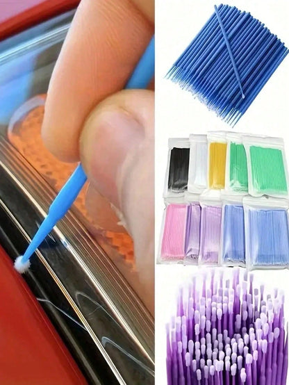 Car Detailing Brush, Air Vent Interior Cleaning Brush, Car Gap Cleaning Tool, 100pcs/Pack
